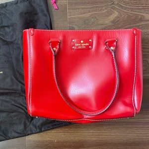 Red Kate Spade Purse